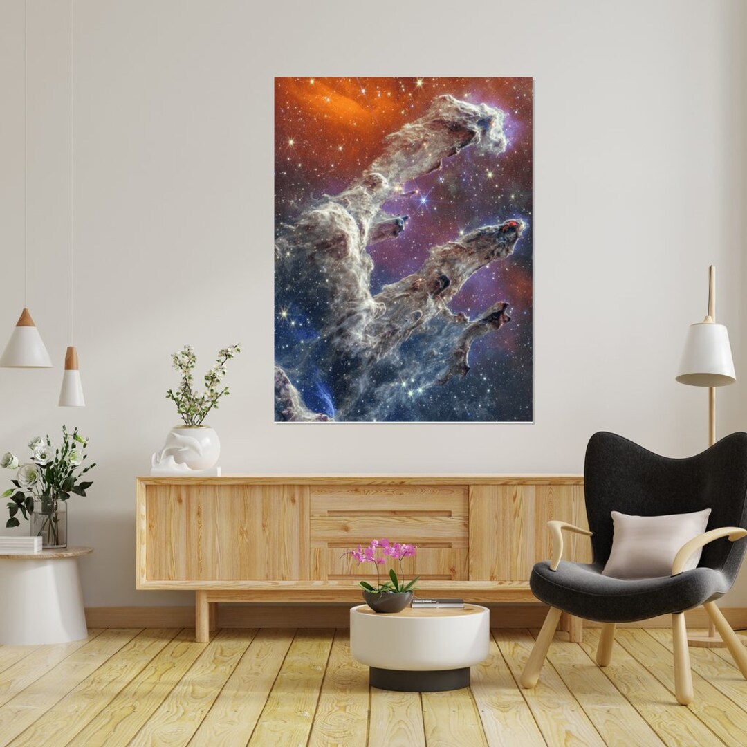 James b Pillars of Creation High Resolution Poster wall Etsy
