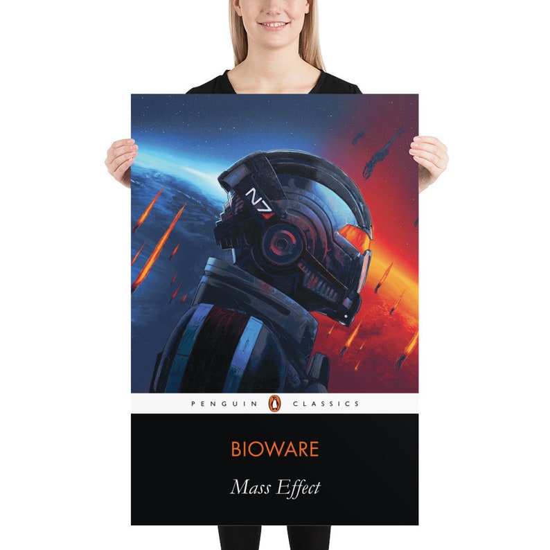 Turian Shepard Unframed Classics Mass Scifi Poster Effect Books Shepard Trilogy Turian ...