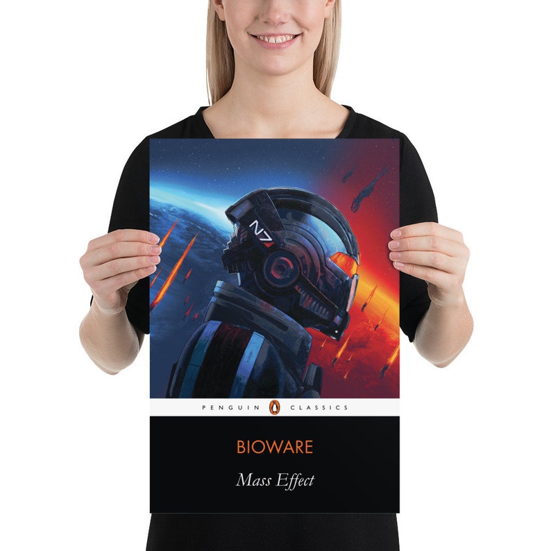 Turian Shepard Unframed Classics Mass Scifi Poster Effect Books Shepard Trilogy Turian ...