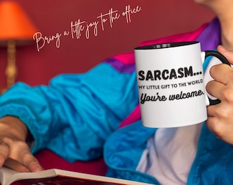 Taza de café sarcástica divertida: regalo humorístico para adultos – Taza de sarcasmo de Grumpy Stew