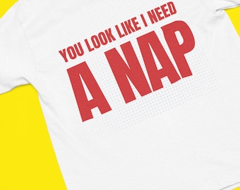 Camiseta divertida para introvertidos: parece que necesito una siesta.