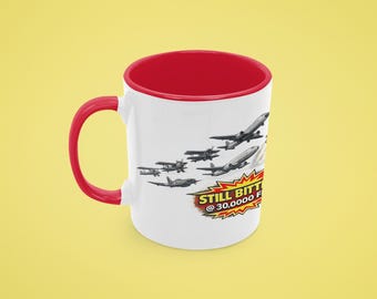 Taza de café divertida de piloto: un regalo con un humor aeronáutico aún más amargo