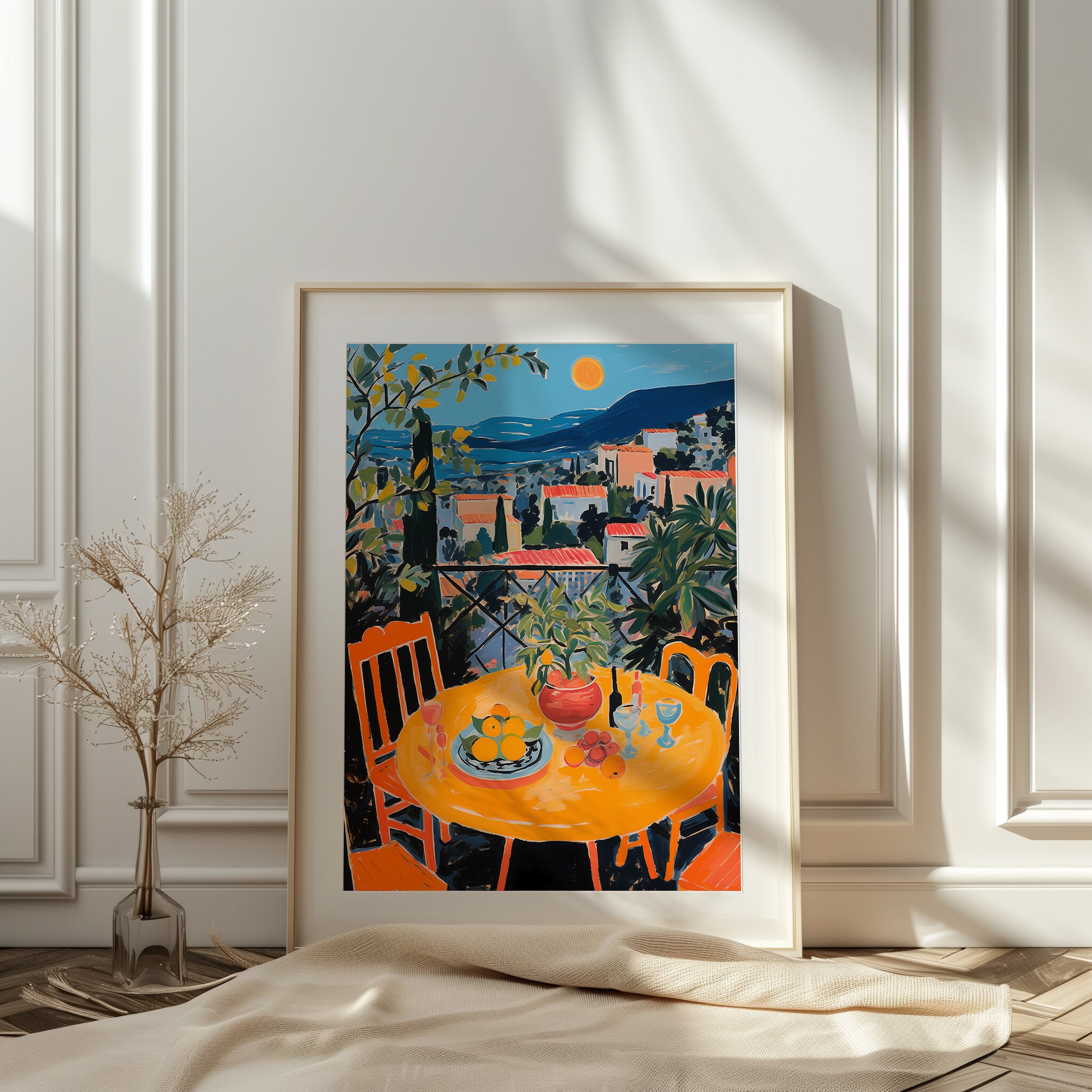 アンリ・マティス「開いた窓」版画：フォーヴィスムのキッチンアート