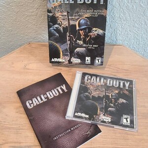 2003 Call of Duty PC CD-ROM Game of the Year Edition Activision - Complete afbeelding 4