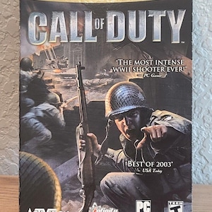 2003 Call of Duty PC CD-ROM Game of the Year Edition Activision - Complete afbeelding 1
