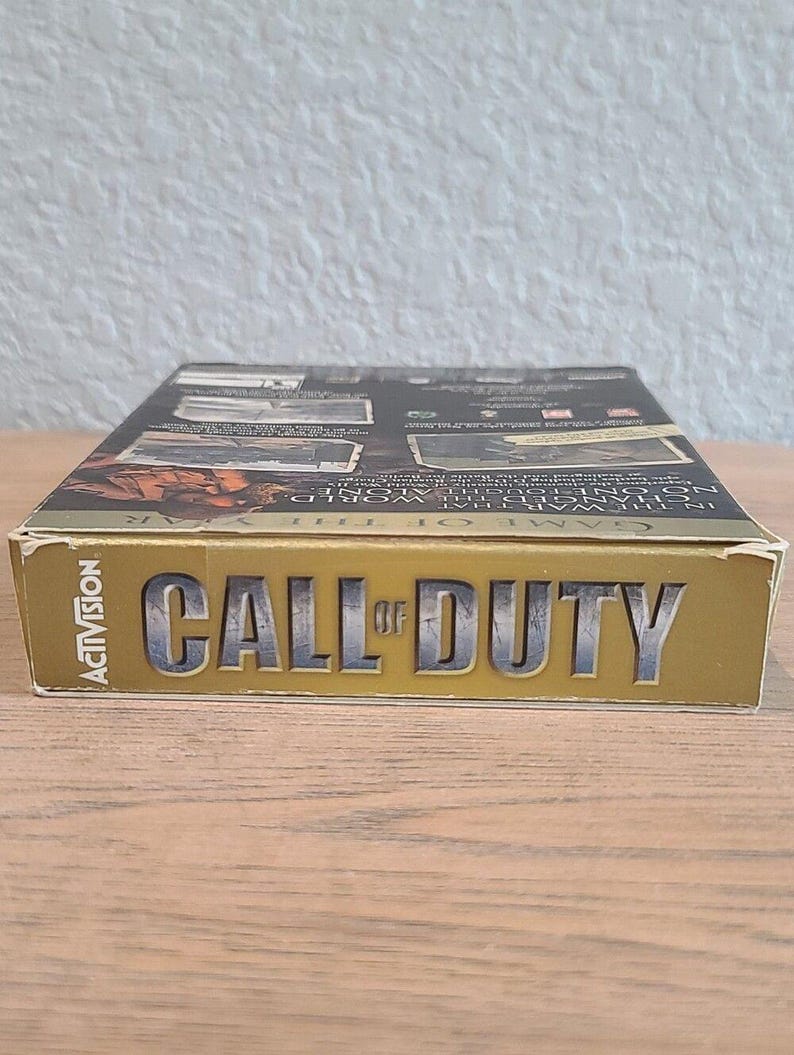 2003 Call of Duty PC CD-ROM Game of the Year Edition Activision - Complete afbeelding 9