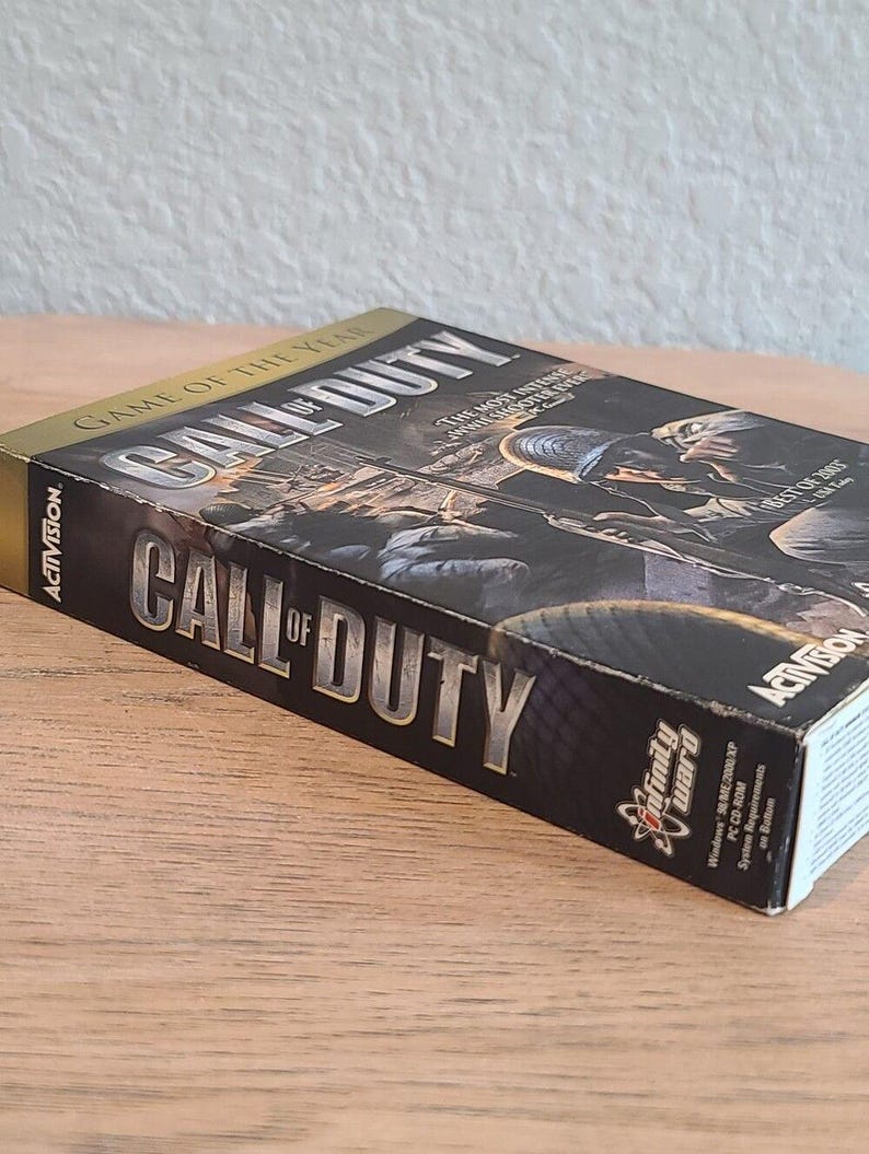 2003 Call of Duty PC CD-ROM Game of the Year Edition Activision - Complete afbeelding 7