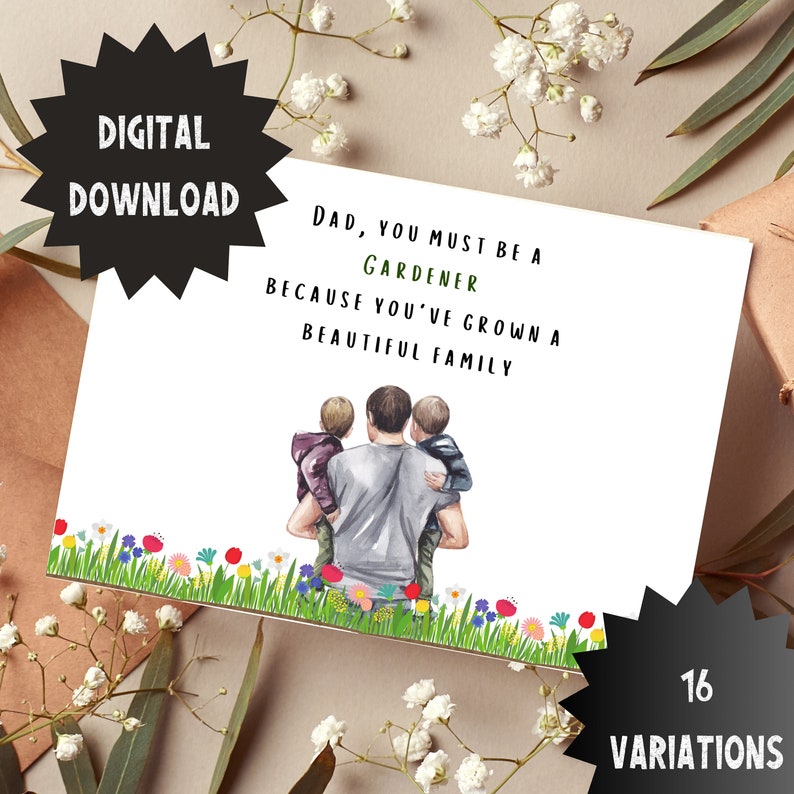 Father #39 s Day Printable Foldable Card Template Fathers Etsy Father #39 s Day Printable Foldable Card Template Fathers Etsy