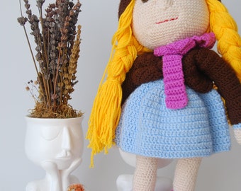 Baumwolle Amigurumi Blond Baby