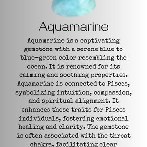 Aquamarine Gemstone