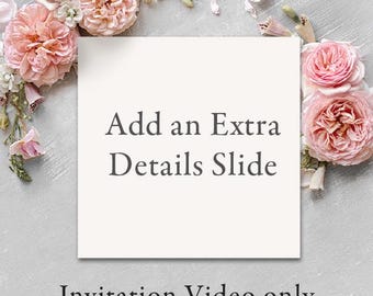 Add-on Extra slide