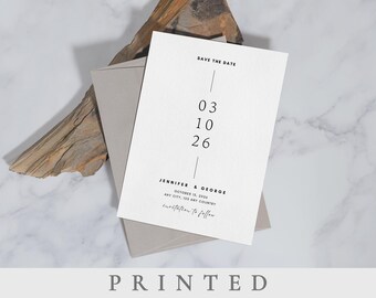 Save the date wedding invitation save the date wedding card save the date card Modern Save the date printing service save the date printed