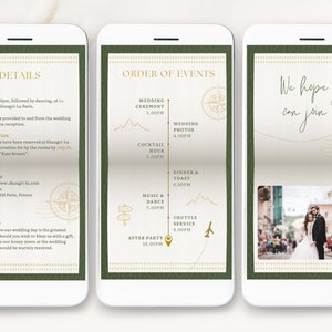 sage green passport invitation video, sage green Destination Wedding Invitation Video, Digital Destination wedding invite Template animated, olive green digital Wedding passport wedding invitation digital, sage green digital passport wedding invite