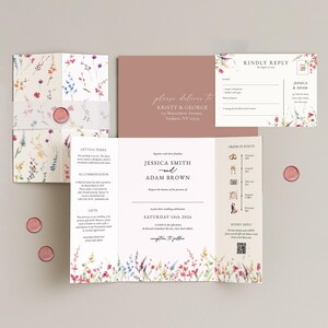 Floral invite set Floral wedding invite suite wildflower invite wedding wildflower wedding invitation set floral invitation wedding card wild flower wedding invitation wild flower invitation set Gatefold wedding invitation set custom wedding invitation suite gatefold invite set wedding invite gatefold floral wedding invitation suite wild flower wedding invitation wild flower wedding invites wild flower invite gatefold invitation wedding gatefold invite wedding invitation floral colorful