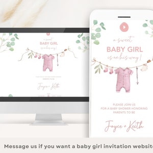 digital Baby show invitation baby shower website template baby shower card digital baby shower digital invite rsvp baby shower e-invitation baby shower evite baby girl shower invite baby shower boy invitation baby shower girl invite