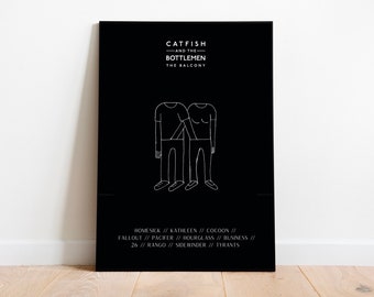 Catfish And The Bottlemen - The Balcony | Album posters - Wall art - Home decor - Music gift - Music posters