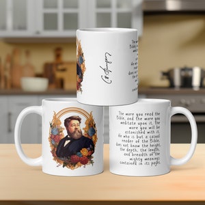 Charles Spurgeon Coffee Meg, Spurgeon Quote, Spurgeon Mug, Christian Coffee Mug, Christian Gifts