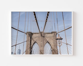Brooklyn Bridge Fine Art Print, NYC Wall Decor