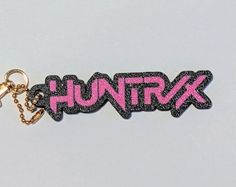 Huntrix Logo Keychain – Kpop Demon Hunters | 3D Printed PLA Keyring, Fan Art