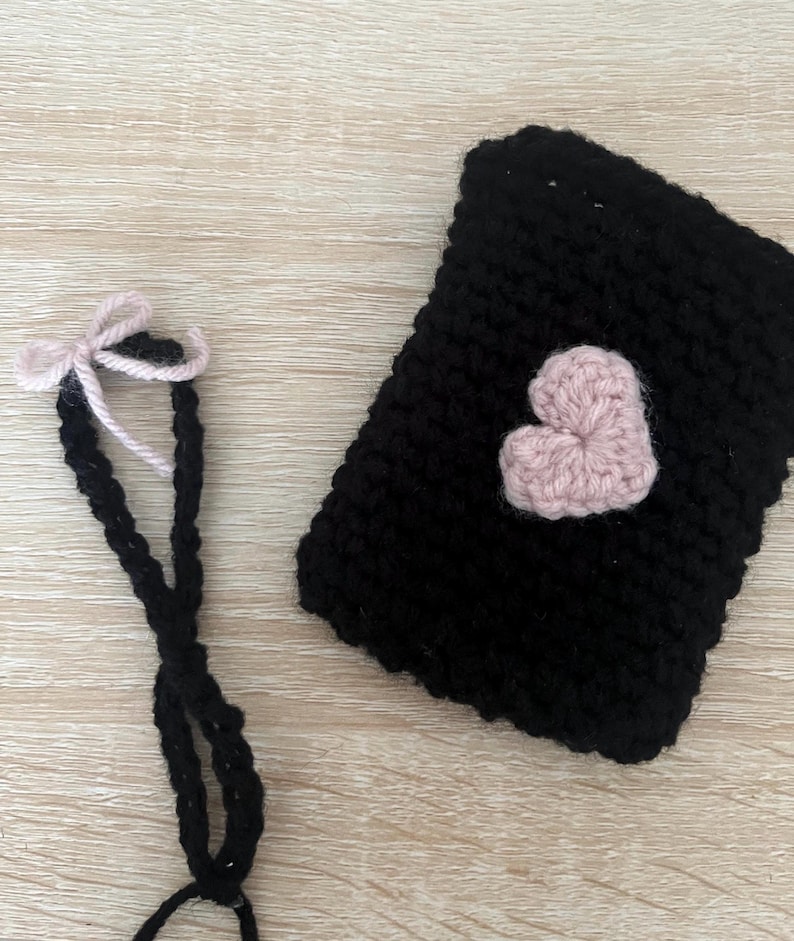 Crochet Camera Case, Handmade Protective Sleeve, Custom Color image 9