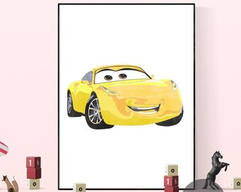 カーズ 4枚セット カーズポスター カーズプリント ライトニング