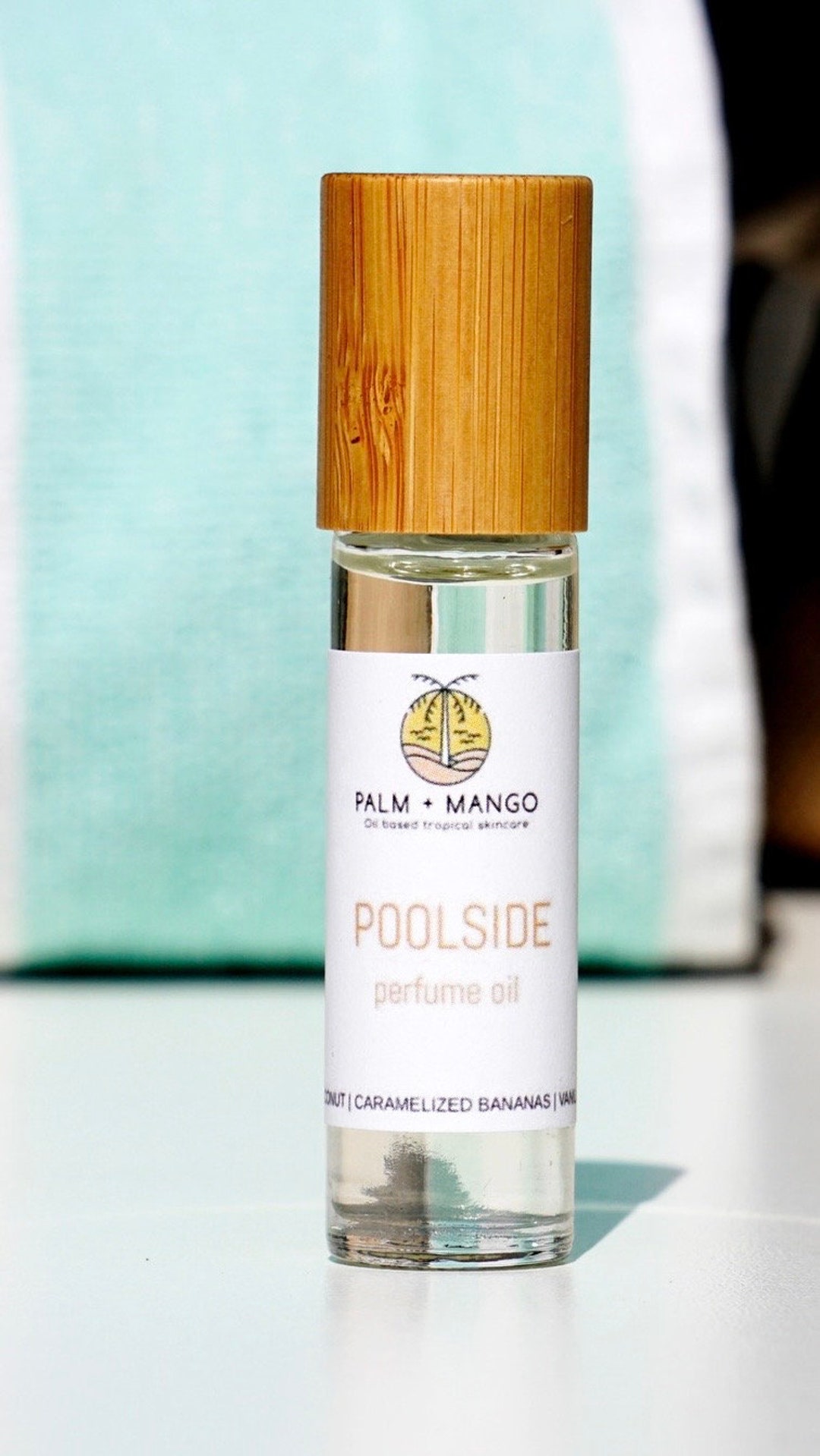 POOLSIDE Perfume Roll on Suntan Lotion Scented Roll On Etsy