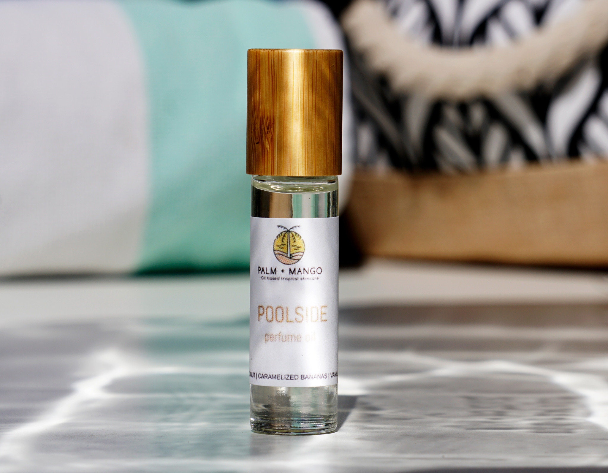 POOLSIDE Perfume Roll on Suntan Lotion Scented Roll On Etsy