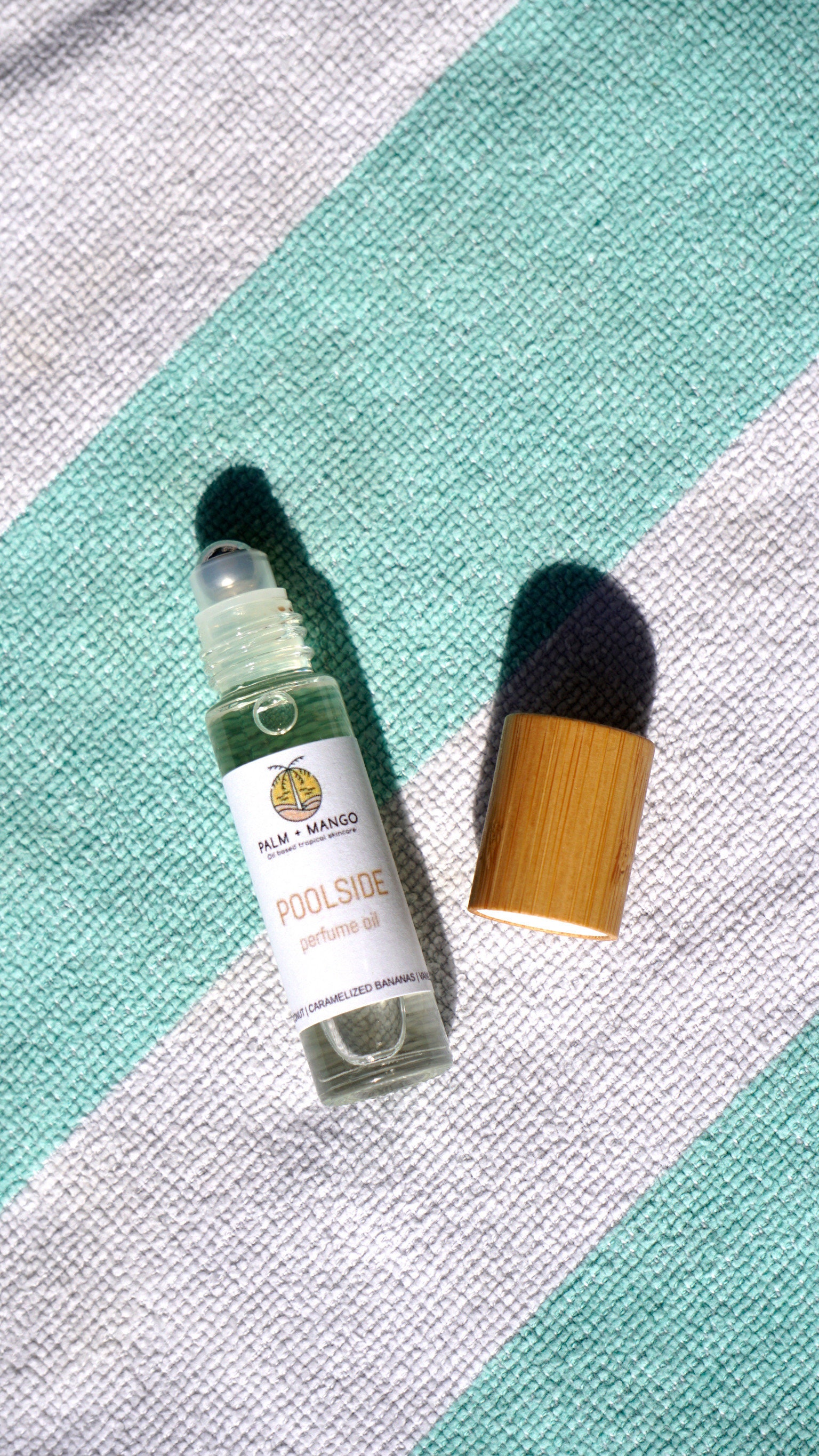 POOLSIDE Perfume Roll on Suntan Lotion Scented Roll On Etsy