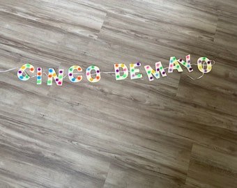 Cinco de Mayo pompom banner