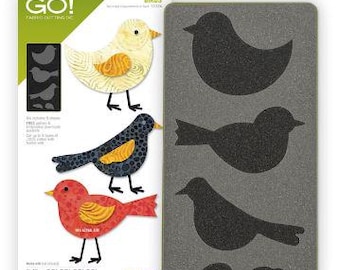 Accuquilt GO! Birds Die USED ONCE Free Shipping Tracking