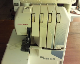 JANOME SERGER MYLOCK 644D Serger Machine  Janome Serger Machine Janome Mylock Serger