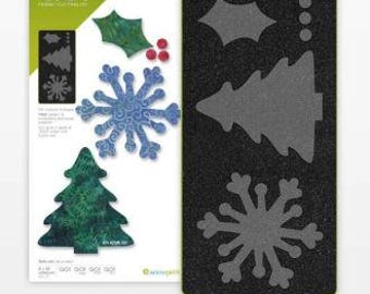 Accuquilt GO! Holiday Medley Die USED Free shipping with Tracking