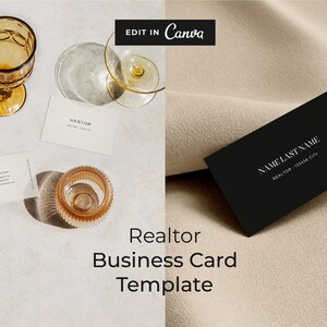 Plantilla de tarjeta de visita Canva, Tarjetas de visita de bienes raíces, Marketing de agentes inmobiliarios, Plantillas de marketing de bienes raíces, Tarjetas de visita de agentes inmobiliarios