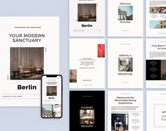 Airbnb Welcome Book, Airbnb Welcome Book Template, Real estate Template, Airbnb, Airbnb Guest Book, Rental Template, Airbnb Template