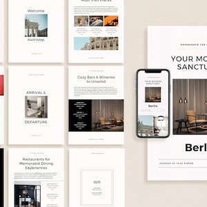 Airbnb Welcome Book, Airbnb Welcome Book Template, Real estate Template, Airbnb, Airbnb Guest Book, Rental Template, Airbnb Template