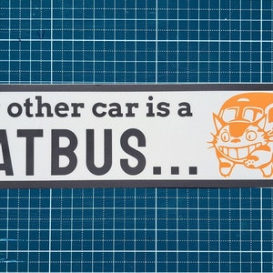 CAT BUS Sticker