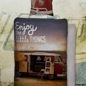 Geniet van het Little Things Ranforce eenpersoonsdekbedovertrek en kussensloop