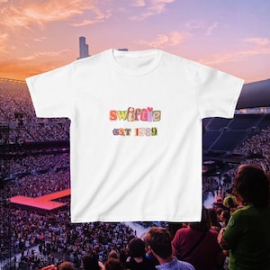 Kids Swiftie t-shirt, Kids Eras Tour t-shirt, Kids Taylor t-shirt