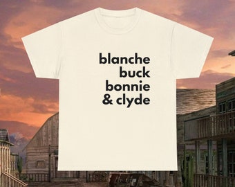 Bonnie and Clyde T-shirt, Bonnie and Clyde the musical