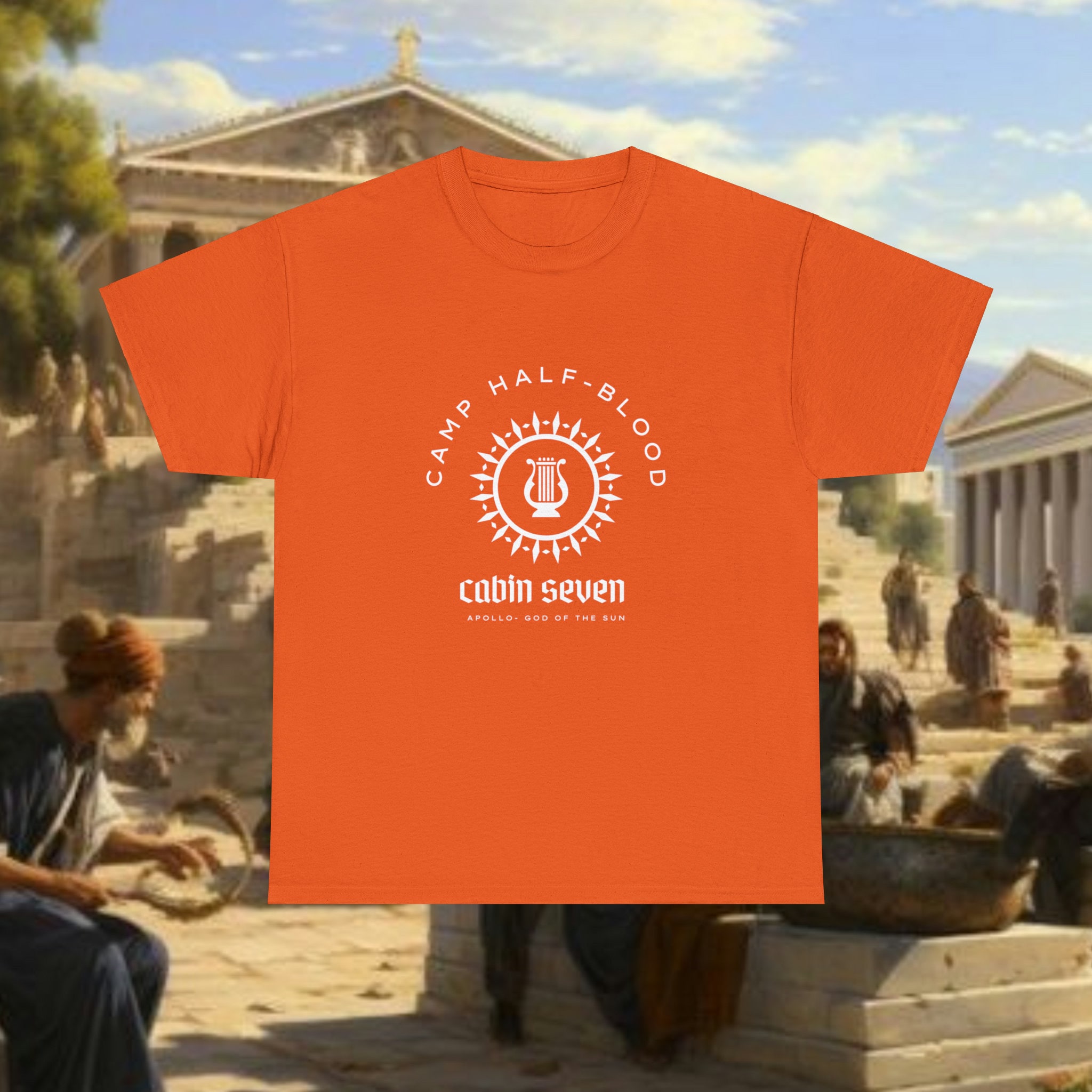 Camp Half-blood Orange Cabin T-shirts Percy Jackson 