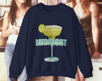 Midnight Margaritas-sweater: praktische, op magie geïnspireerde, knusse ronde hals