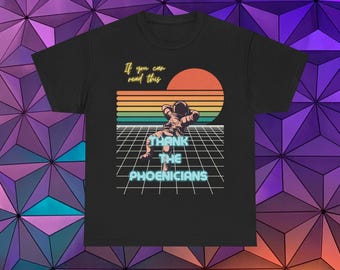 Danke den Phöniziern T-Shirt: Retro EPCOT Raumschiff Erde Tee