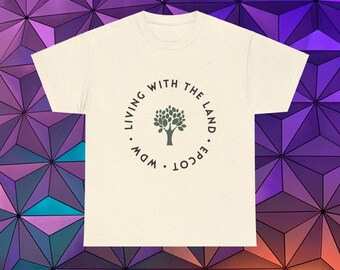Living with the Land T-shirt, op EPCOT geïnspireerd ontwerp
