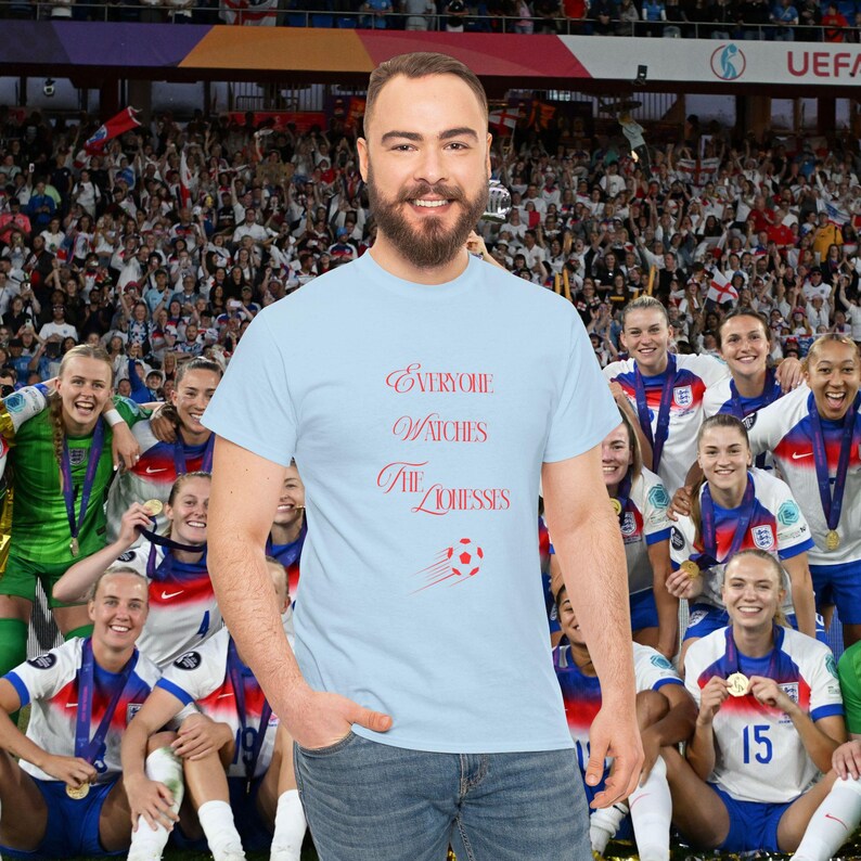 Lionesses Football Graphic Tee: Women's Soccer T-Shirt image 7