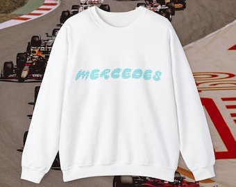 Bluza Mercedes F1: Sztuczny patchworkowy sweter Formuły 1
