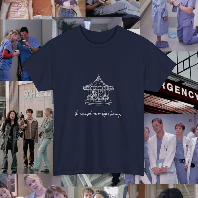 Grey's Anatomy T-shirt: Carousel Quote Tee - Etsy UK