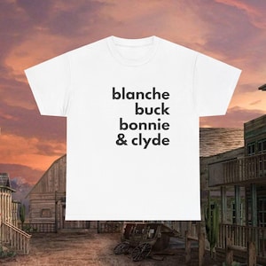Bonnie and Clyde T-shirt, Bonnie and Clyde the musical t-shirt, Musical Theatre t-shirt, Broadway gift