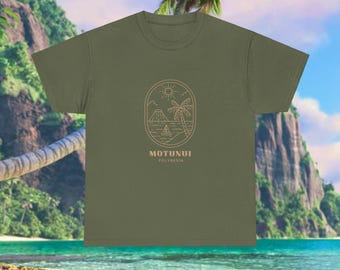 Motunui T-Shirt: Moana Inspired Island Tee