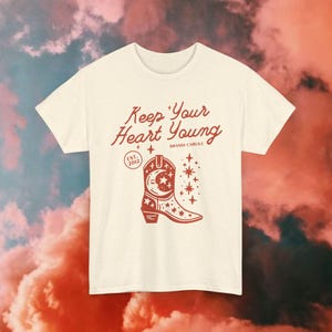 Brandi Carlile t-shirt, Country Music t-shirt, Bramily t-shirt, Cowgirl t-shirt, Keep Your Heart Young t-shirt