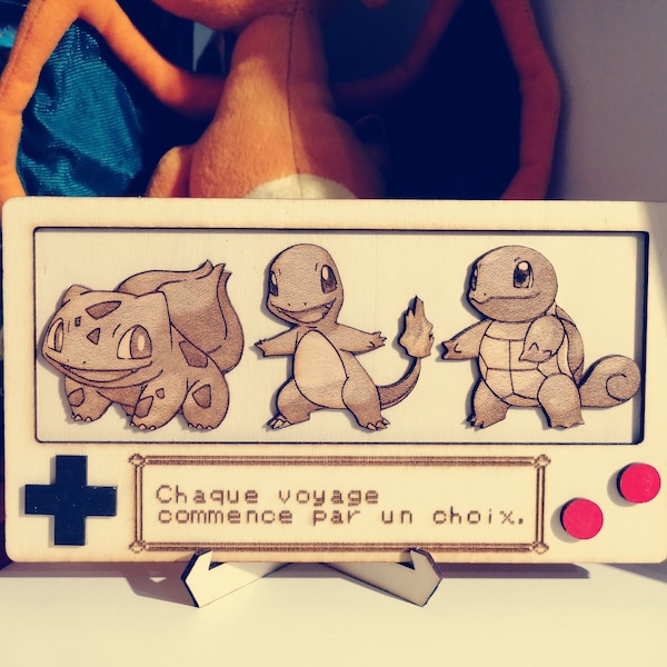 Console Pokemon choix Starters / Pokemon Console Choice Starters